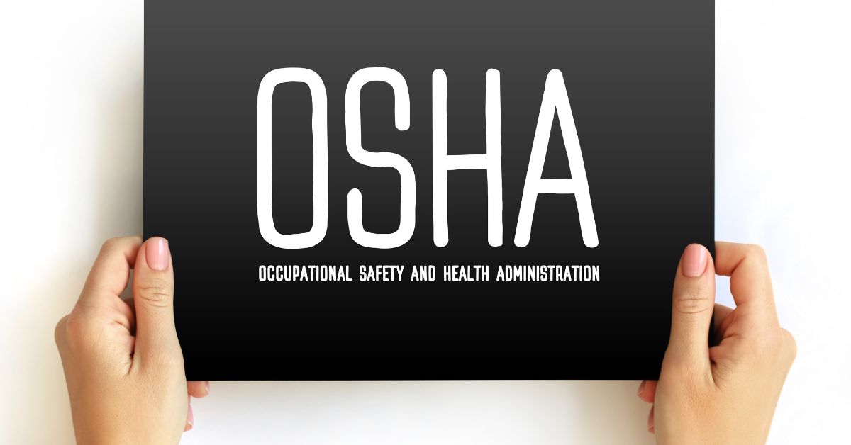 OSHA sign